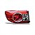 Lanterna corolla toyota de 2012 a 2013 traseira lado esquerdo borda vermelha sem LED com soquete - Imagem 2