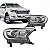 Farol ranger ford de 2016 a 2023 lado esquerdo cromado manual e elétrico com pisca cristal com projetor - Imagem 1