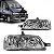 Farol ducato fiat boxer peugeot jumper citroën de 2005 a 2017 lado esquerdo manual - Imagem 1
