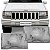Farol cherokee jeep de 1993 a 1998 lado esquerdo policarbonato - Imagem 1
