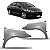 Para lama c4 hatch e pallas citroën de 2008 a 2014 lado direito cinza - Imagem 1