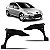 Para lama 307 peugeot de 2007 a 2012 lado direito - Imagem 1
