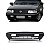 Para choque santana volkswagen de 1991 a 1998 dianteiro liso com furo auxiliar e friso cromado - Imagem 1