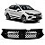 Grade do radiador cronos fiat de 2021 a 2022 preta com logotipo em letras - Imagem 1