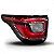 Lanterna strada fiat de 2020 a 2025 lado esquerdo traseira sem LED - Imagem 2