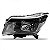 Farol frontier nissan de 2017 a 2025 lado esquerdo preto manual - Imagem 2