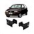 Suporte de para choque gol volkswagen de 1995 a 1999 dianteiro lado esquerdo - Imagem 1