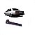 Suporte de para choque santana volkswagen de 1987 a 1990 traseiro lado direito - Imagem 1