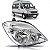 Farol sprinter mercedes benz de 2012 a 2016 lado esquerdo elétrico com auxiliar com motor - Imagem 1