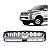 Grade do radiador hilux toyota de 2009 a 2011 cromada para picape com moldura inferior sem friso - Imagem 1