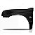 Paralama l200 mitsubishi de 2004 a 2012 lado esquerdo sport sem furo - Imagem 2