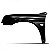 Paralama l200 mitsubishi de 2004 a 2012 lado esquerdo sport e outdoor com furo - Imagem 2