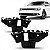 Suporte guia de para choque jetta volkswagen de 2011 a 2014 dianteiro lado direito - Imagem 1