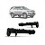 Suporte guia para para choque hilux sw4 toyota de 2012 a 2015 dianteiro lado esquerdo - Imagem 1