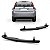 Suporte guia para choque fiesta ford de 2003 a 2014 lado esquerdo traseiro hatch - Imagem 1