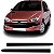 Friso 206 peugeot de 1998 a 2010 lateral traseiro lado direito carcaça preta quatro portas - Imagem 1