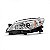 Farol impreza subaru de 2008 a 2011 lado esquerdo cromado - Imagem 2