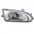 Farol accent hyundai de 1994 a 1997 lado esquerdo quatro portas - Imagem 2
