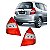 Lanterna fit honda de 2003 a 2008 lado direito traseira cristal com soquete - Imagem 1