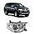 Farol pajero dakar mitsubishi de 2009 a 2013 lado direito cromado - Imagem 1