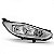 Farol new fiesta ford de 2013 a 2019 lado direito - Imagem 2