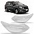 Lente de farol spin chevrolet de 2019 a 2024 lado esquerdo - Imagem 1