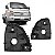 Carcaça de farol hr hyundai de 2005 a 2012 lado direito - Imagem 1