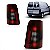 Lanterna berlingo citroën de 1998 a 2009 traseira lado esquerdo fumê - Imagem 1
