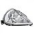 Farol ka ford de 1996 a 2007 lado direito com pisca cristal - Imagem 2