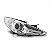 Farol sonata hyundai de 2011 a 2014 lado direito elétrico sem xenon - Imagem 2