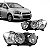 Farol sonic chevrolet de 2012 a 2014 lado esquerdo com anel cromado - Imagem 1
