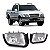 Farol auxiliar s10 chevrolet de 2001 a 2011 lado direito pit bull com lente de vidro - Imagem 1