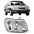 Lanterna corolla toyota de 1998 a 2002 dianteira lado direito modelo brasileiro sem lâmpada - Imagem 1