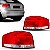 Lanterna a3 audi de 2007 a 2008 traseira lado esquerdo bicolor duas portas - Imagem 1
