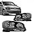 Farol gol volkswagen de 2013 a 2016 lado esquerdo máscara negra foco simples geração 6 - Imagem 1