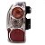 Lanterna vitara suzuki e tracker chevrolet de 2007 a 2009 traseira lado direito cristal e vermelho - Imagem 2
