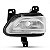 Lente do farol santa fe hyundai de 2014 a 2016 lado esquerdo - Imagem 2