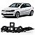 Suporte guia de para choque gol volkswagen de 2013 a 2016 dianteiro lado esquerdo geração 6 - Imagem 1