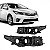 Carcaça farol corolla toyota de 2014 a 2017 lado direito sem projetor sem LED - Imagem 1