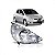 Farol fit honda de 2003 a 2008 lado direito cromado - Imagem 1