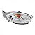 Grade do para choque doblo fiat de 2009 a 2021 dianteira central - Imagem 2