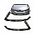 Suporte do farol civic honda de 2007 a 2011 lado esquerdo de ferro - Imagem 1