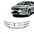 Moldura inferior para choque da grade do radiador city honda de 2009 a 2011 cromado - Imagem 1
