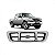 Grade do radiador ranger ford de 1998 a 2004 cromada e cinza para tração nas quatro rodas - Imagem 1