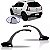 Moldura do vão da roda sandero renault de 2012 a 2014 traseira lado esquerdo stepway maior - Imagem 1