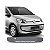Moldura inferior para choque up volkswagen de 2014 a 2016 dianteira cinza sem furo - Imagem 1