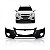 Para choque tracker chevrolet de 2014 a 2016 dianteiro preto sem grade - Imagem 1
