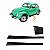 Estribo fusca volkswagen de 1966 a 1996 lado esquerdo preto modelo cibie - Imagem 1