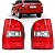 Lanterna parati volkswagen de 1999 a 2002 traseira lado esquerdo bicolor fase um geração três ponteira para choque - Imagem 1