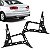 Guia lateral do para choque jetta volkswagen de 2011 a 2014 traseiro lado esquerdo - Imagem 1